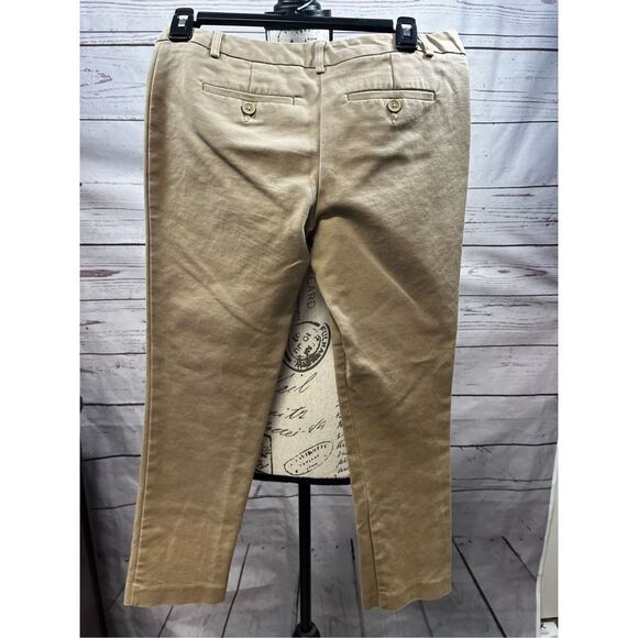Van Heusen size‎ 2 tan stretch cropped pants - 2490 - Picture 2 of 2